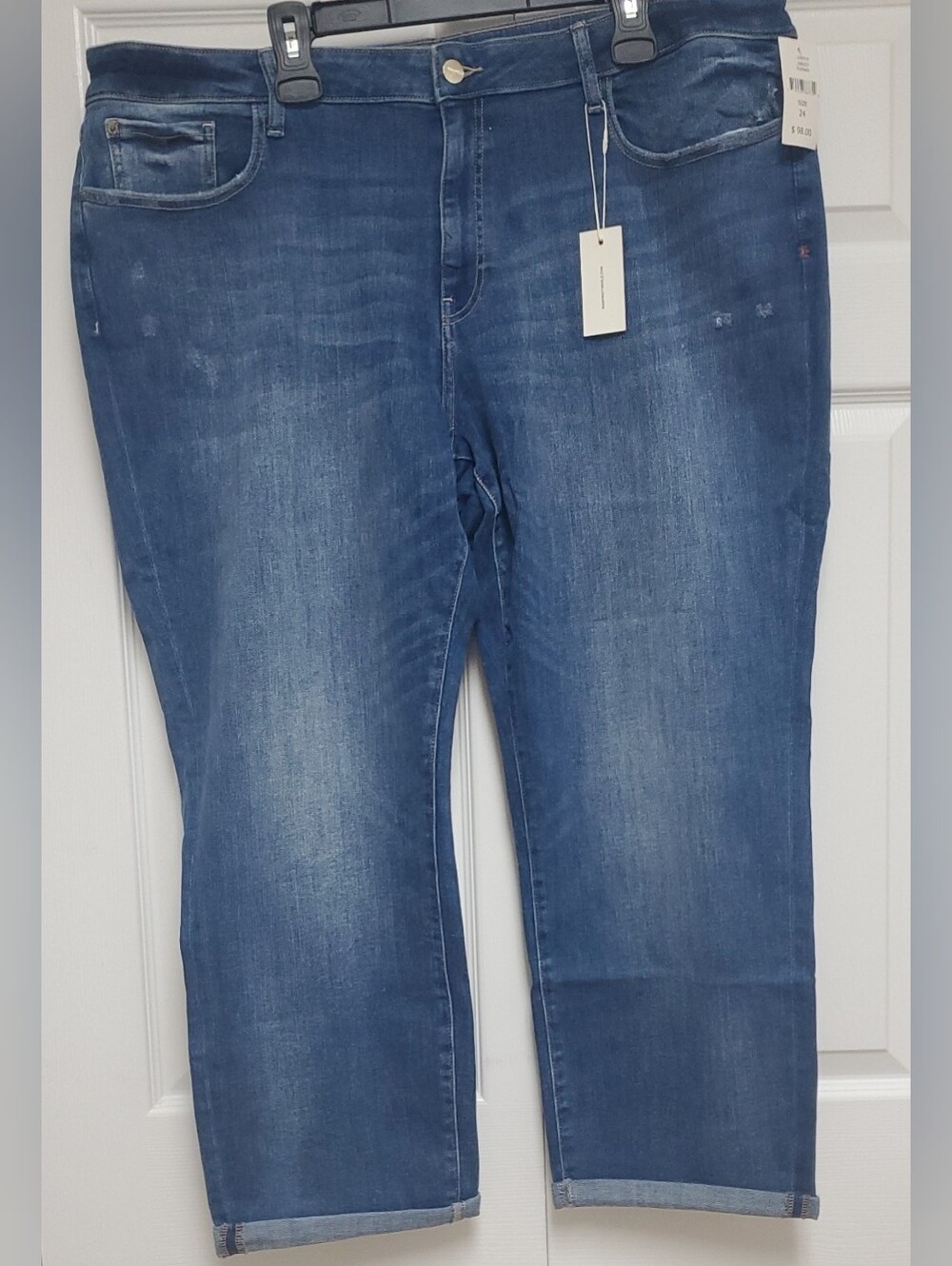 Warp + Weft LAX Los Angeles Girlfriend Jeans Size 24